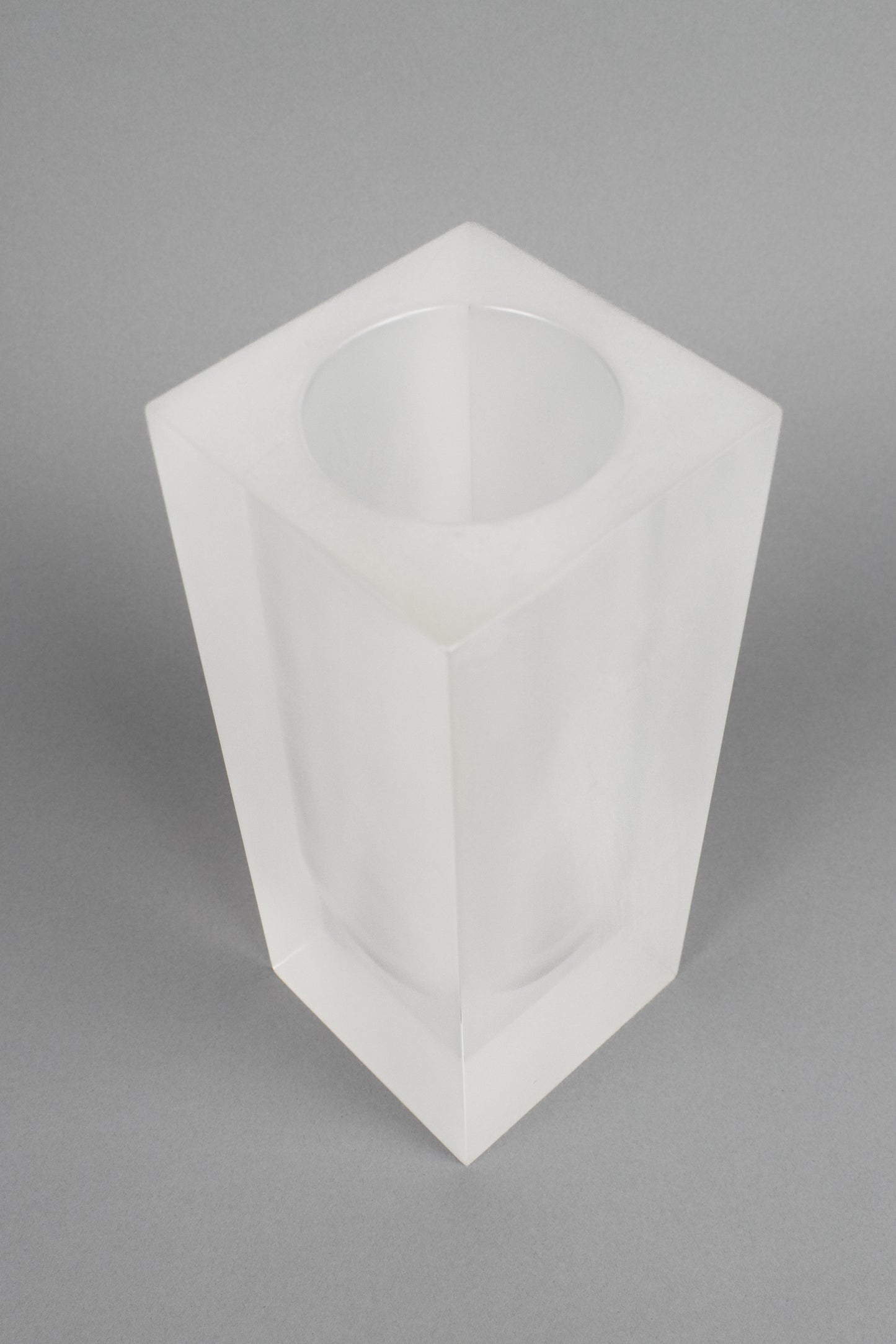 Frosted Vase