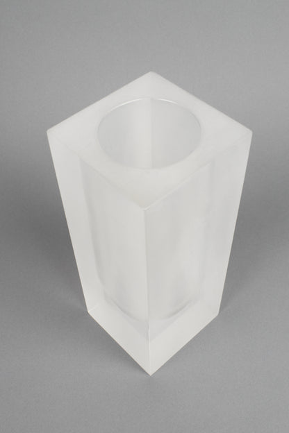 Frosted Vase