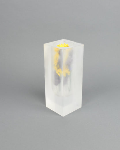 Frosted Vase