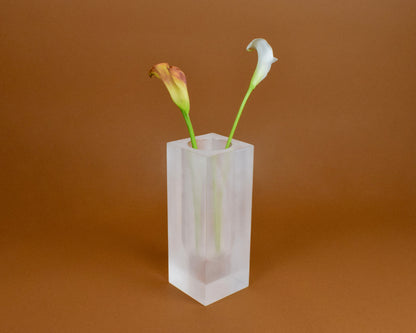 Frosted Vase
