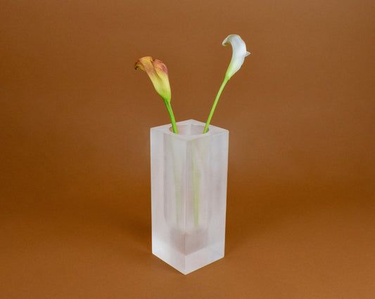 Frosted Vase