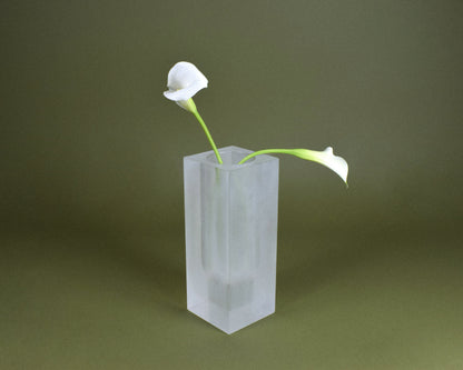 Frosted Vase